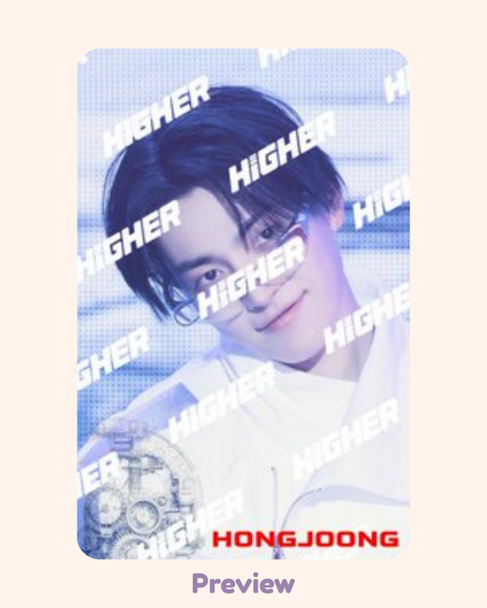 Hongjoong Higher Timepiece NASA Stage ver. Golden Hour part 4 ATEEZ
