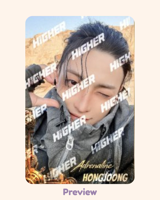 Hongjoong Higher Timepiece Comeback Special ver. Golden Hour part 4 ATEEZ