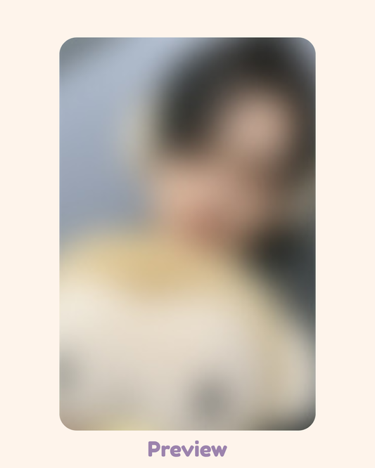 Hongjoong Fromm 4.0 Monkey ver. fansign benefit Golden Hour part 4 ATEEZ