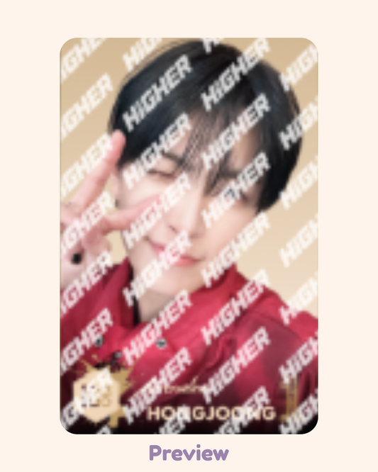 Hongjoong Higher Timepiece MBC Show! Win ver. Golden Hour part 4 ATEEZ