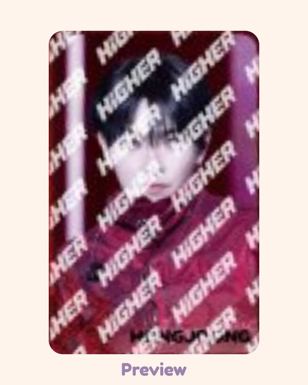 Hongjoong Higher Timepiece MBC Show! ver. B Golden Hour part 4 ATEEZ