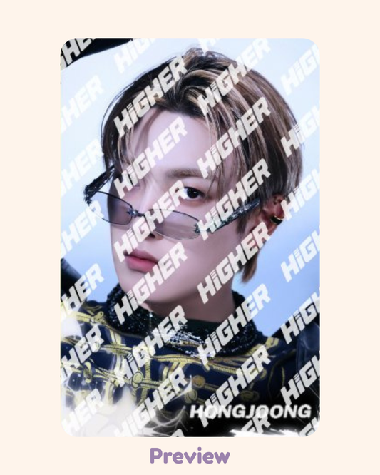 Hongjoong Higher Timepiece Adrenaline Theme ver. B Golden Hour part 4 ATEEZ