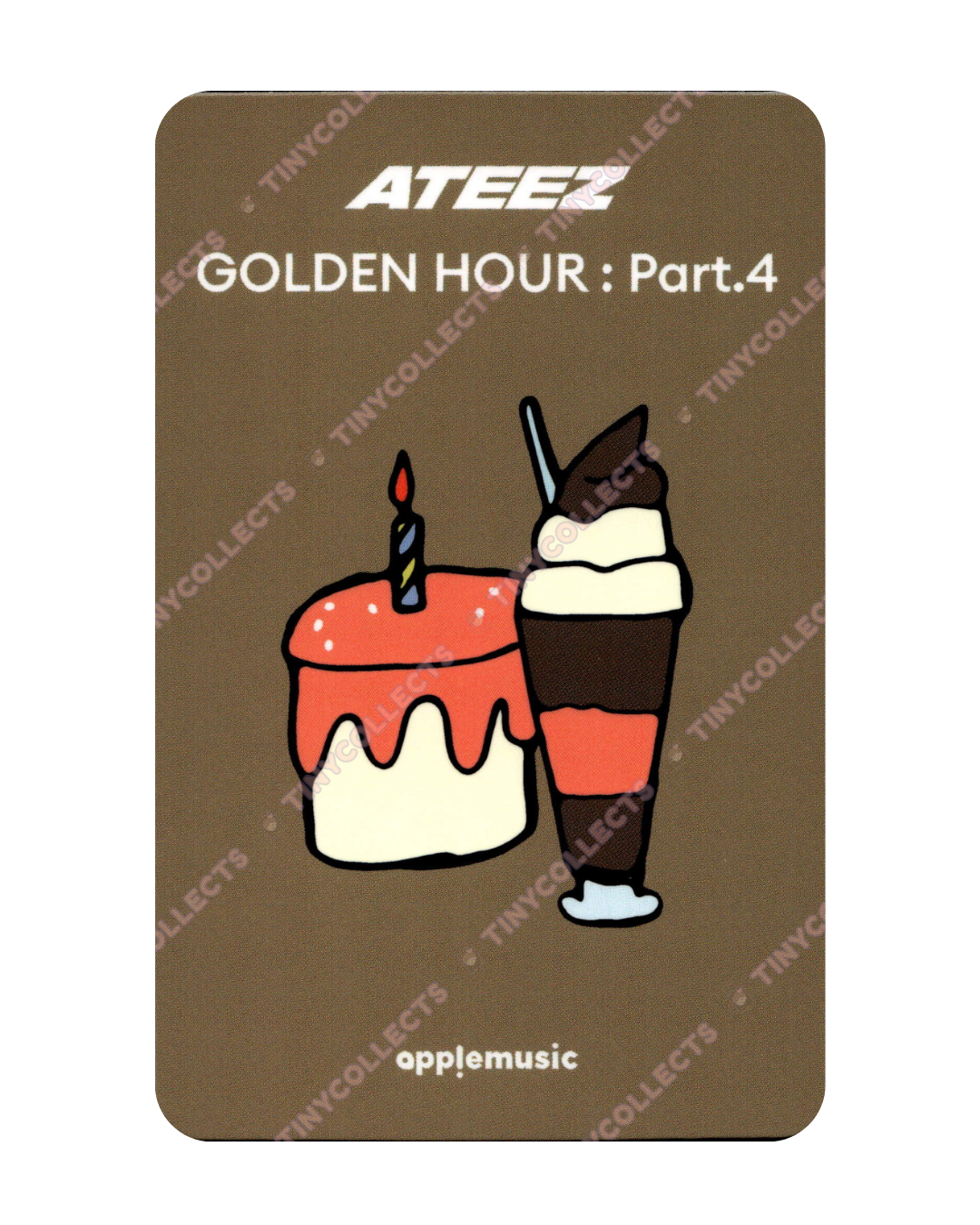 Hongjoong Cafe event benefit Apple Music/OffiK Golden Hour part 4 ATEEZ