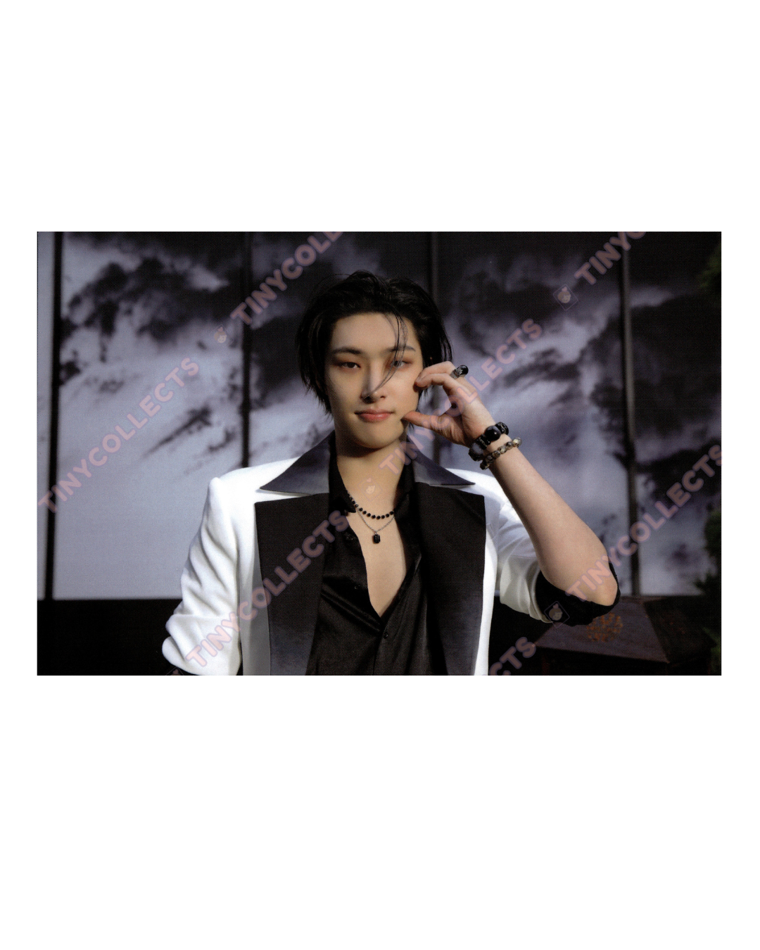 Mingi Cafe event set benefit postcard Soundwave Golden Hour part 4 ATEEZ