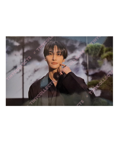 Seonghwa Cafe event set benefit postcard Soundwave Golden Hour part 4 ATEEZ