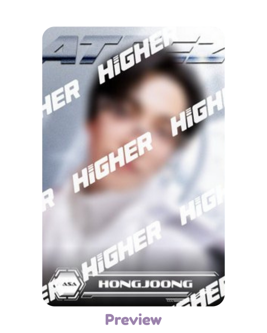 Hongjoong Higher Timepiece NASA selfie ver. Golden Hour part 4 ATEEZ