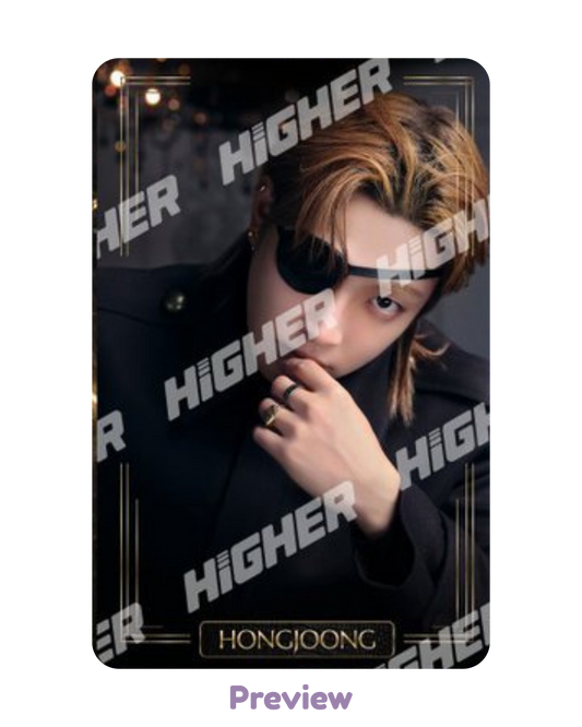 Hongjoong Higher Timepiece Adrenaline Theme C ver. Golden Hour part 4 ATEEZ