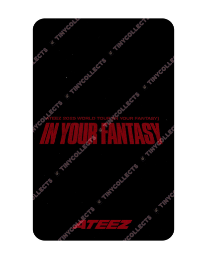 San IYF Tour Japan Trading Card ver. 2 merch ATEEZ