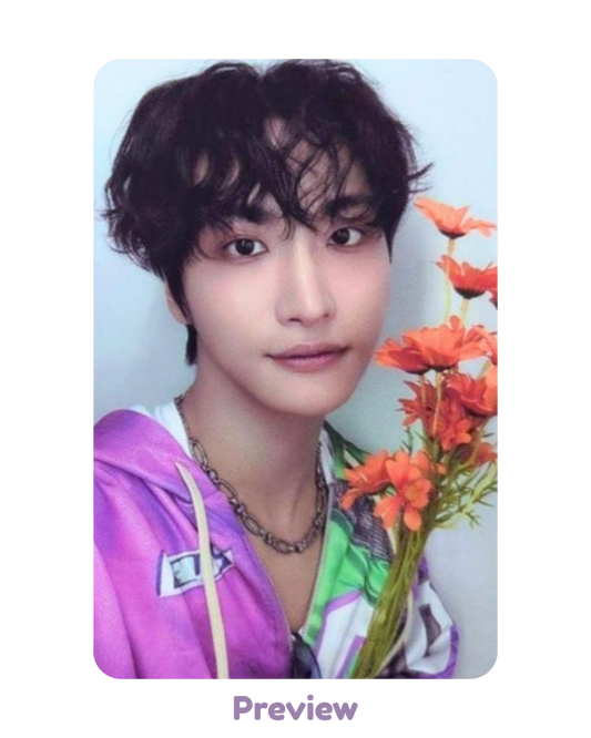 Seonghwa 100k offline Purchase Benefit Aniteez in Color ATEEZ