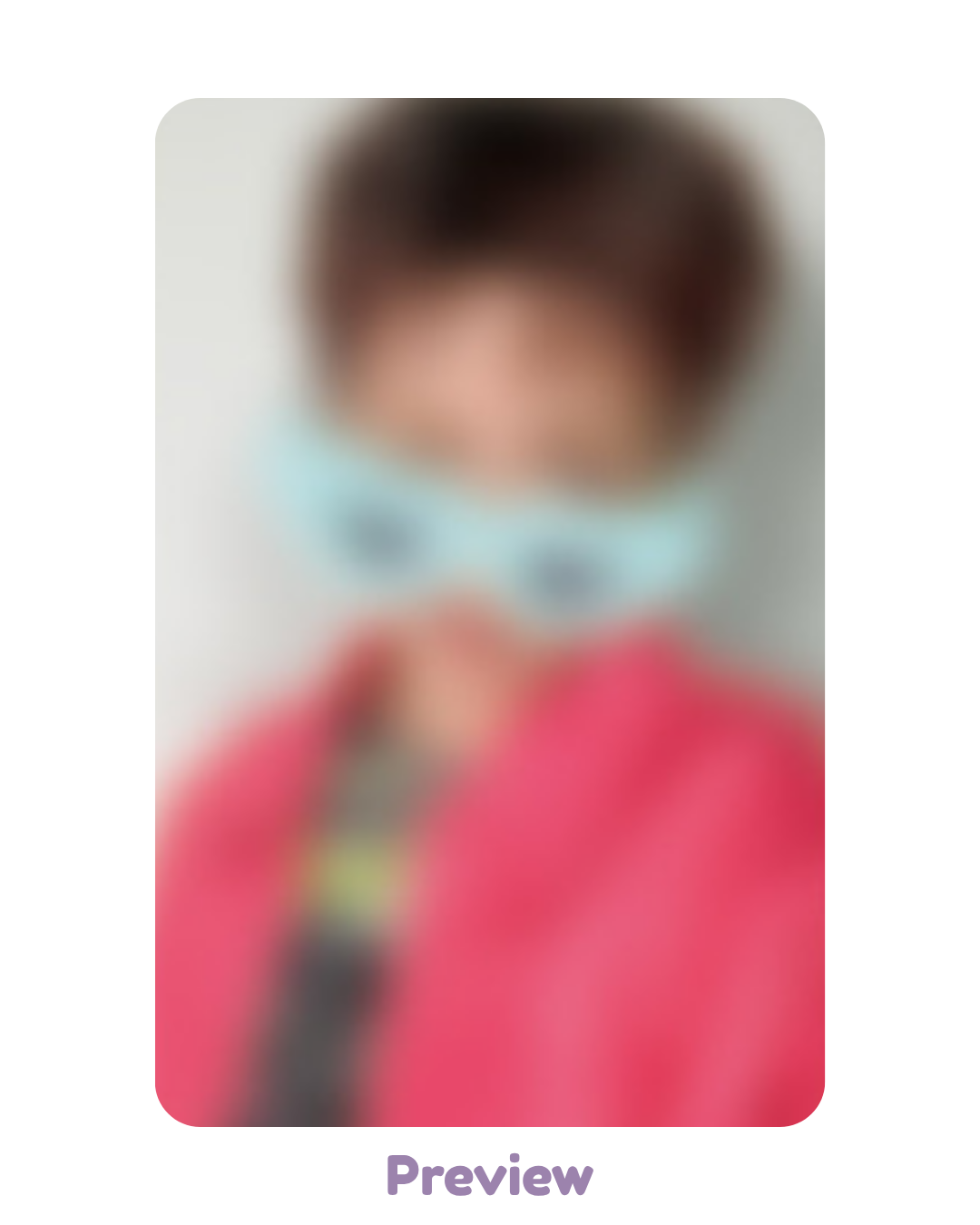 Hongjoong Musicart 1.1 Blue Sunglasses ver. POB Golden Hour part 5 ATEEZ
