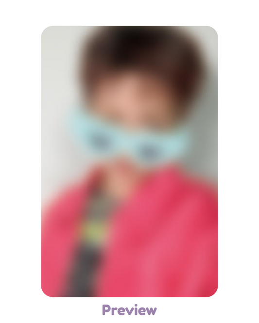 Hongjoong Musicart 1.1 Blue Sunglasses ver. POB Golden Hour part 5 ATEEZ