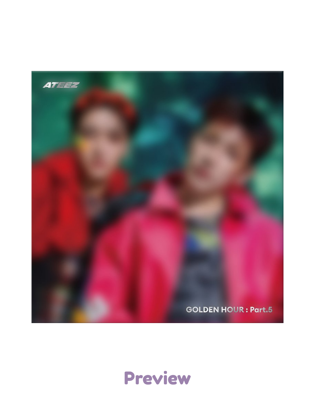 Sealed Unit Digipack choose version Golden Hour part 5 ATEEZ