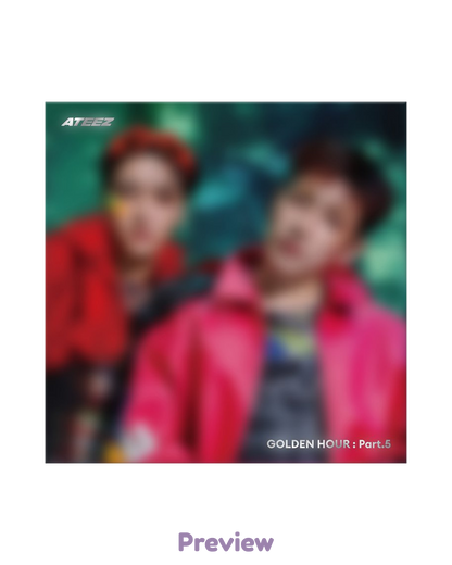 Sealed Unit Digipack choose version Golden Hour part 5 ATEEZ