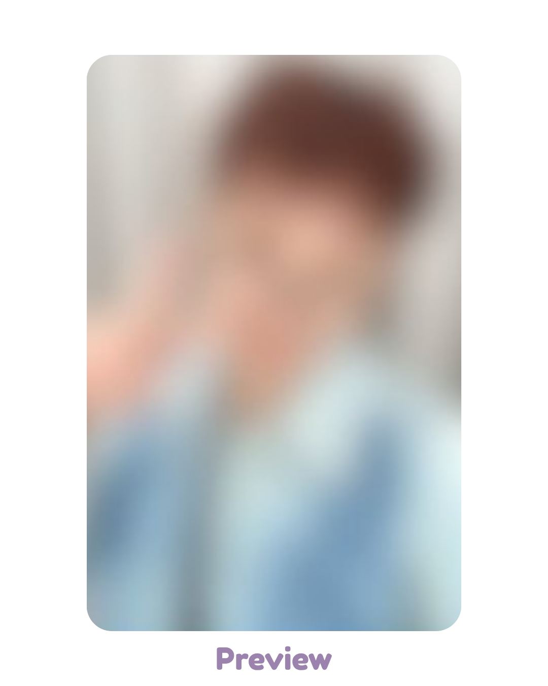 Hongjoong K-Playground 1.0 Selfie ver. Fansign Benefit Golden Hour part 5 ATEEZ