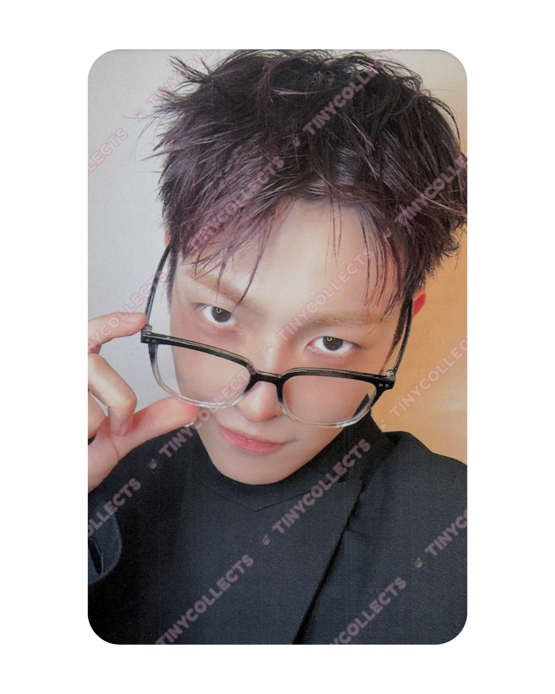 Hongjoong Dear My Muse 1.1 Horn Rim Glasses ver. POB Golden Hour part 5 ATEEZ