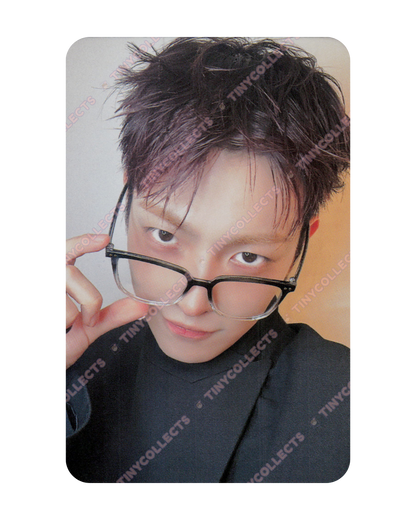 Hongjoong Dear My Muse 1.1 Horn Rim Glasses ver. POB Golden Hour part 5 ATEEZ