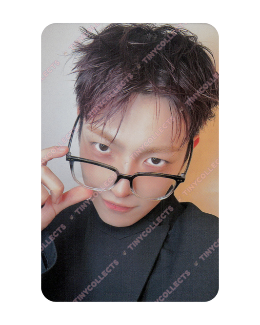 Hongjoong Dear My Muse 1.1 Horn Rim Glasses ver. POB Golden Hour part 5 ATEEZ