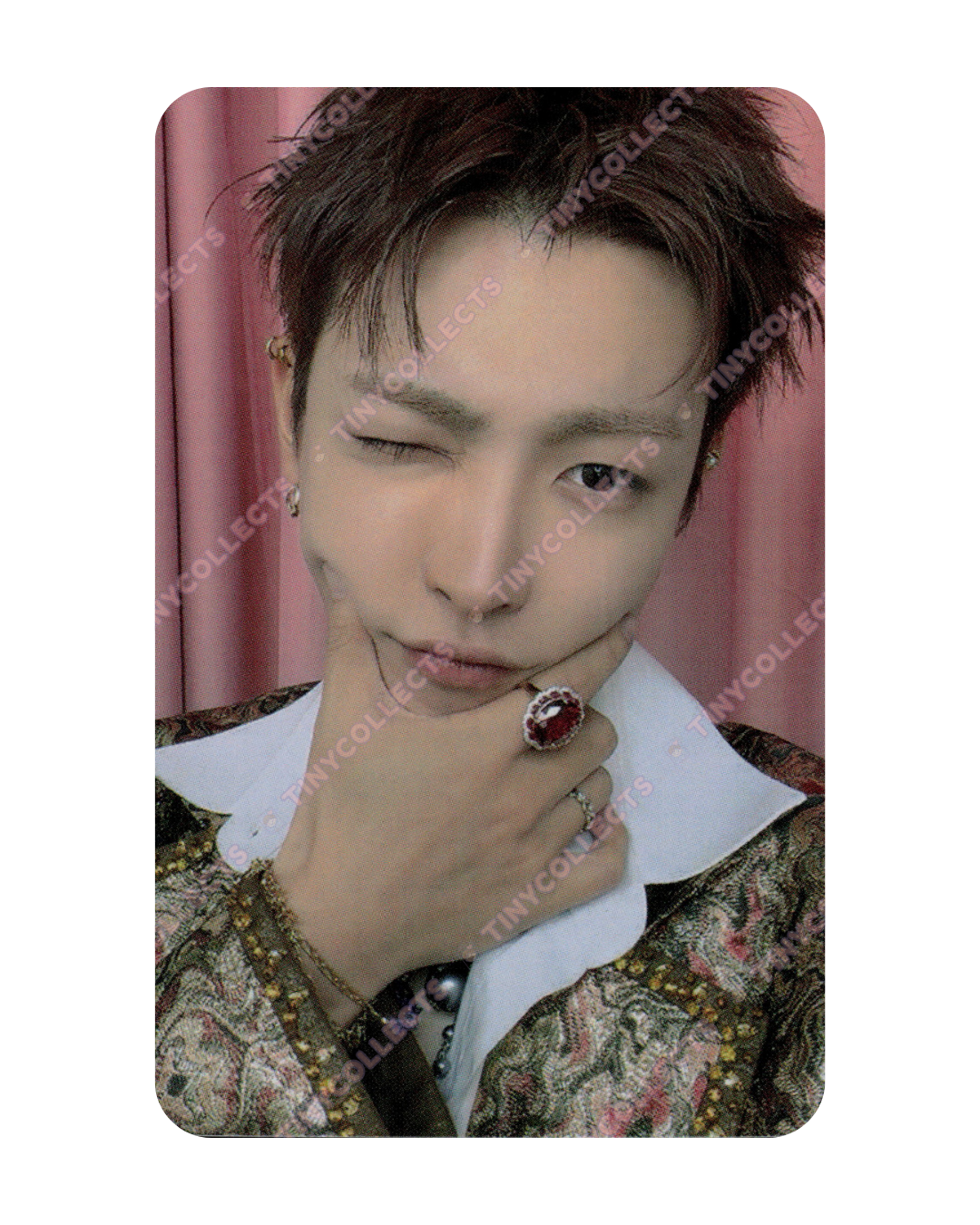 Hongjoong JJMuze 1.0 Cheek Squish ver. Fansign Benefit Golden Hour part 5 ATEEZ