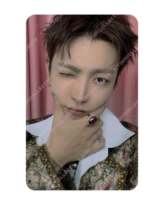 Hongjoong JJMuze 1.0 Cheek Squish ver. Fansign Benefit Golden Hour part 5 ATEEZ