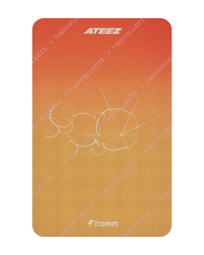 Seonghwa Fromm Lucky Draw 1.0 Miffy with Tulip ver. Golden Hour part 4 ATEEZ