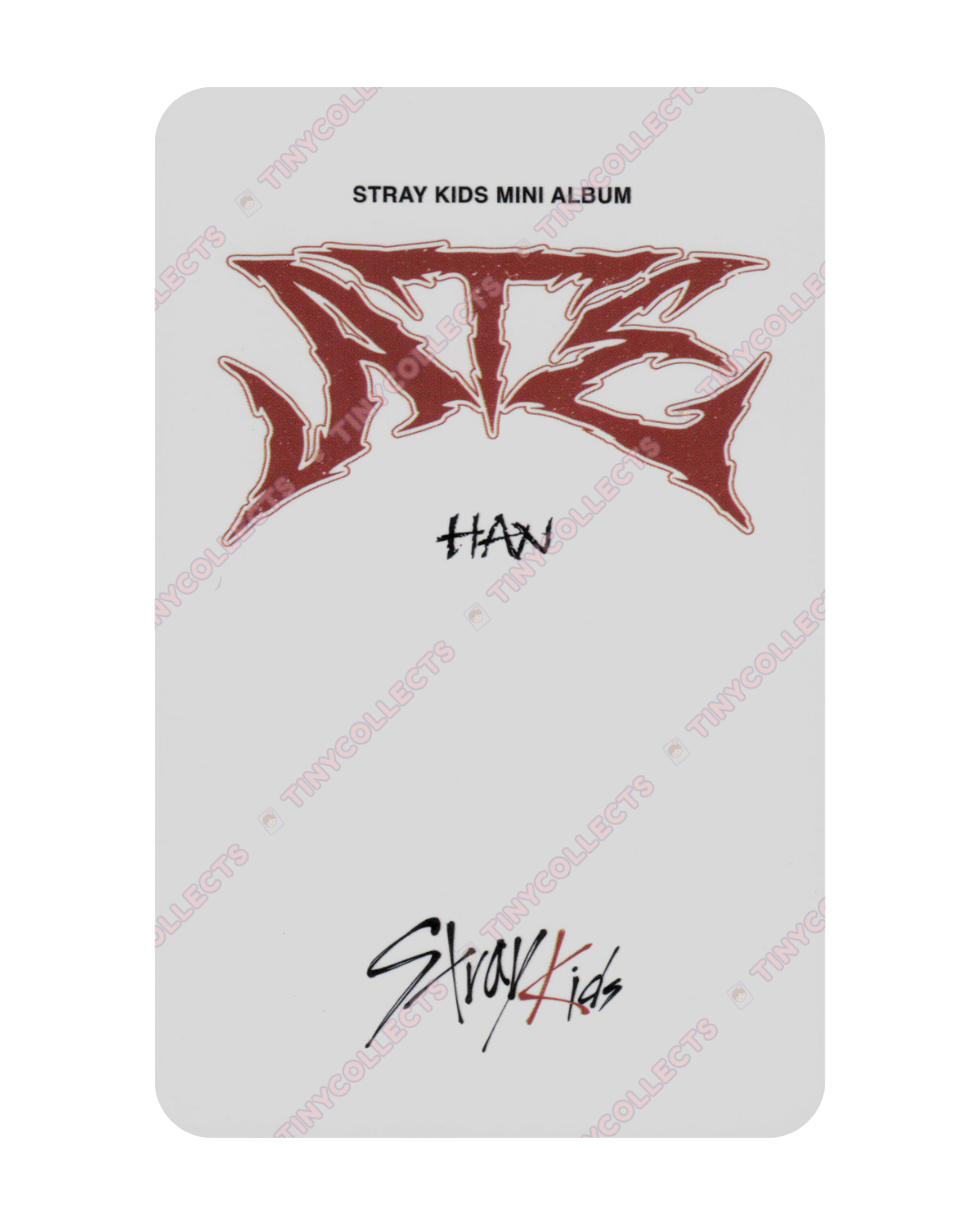 Han album incl. Nemo set B ver. ATE Stray Kids