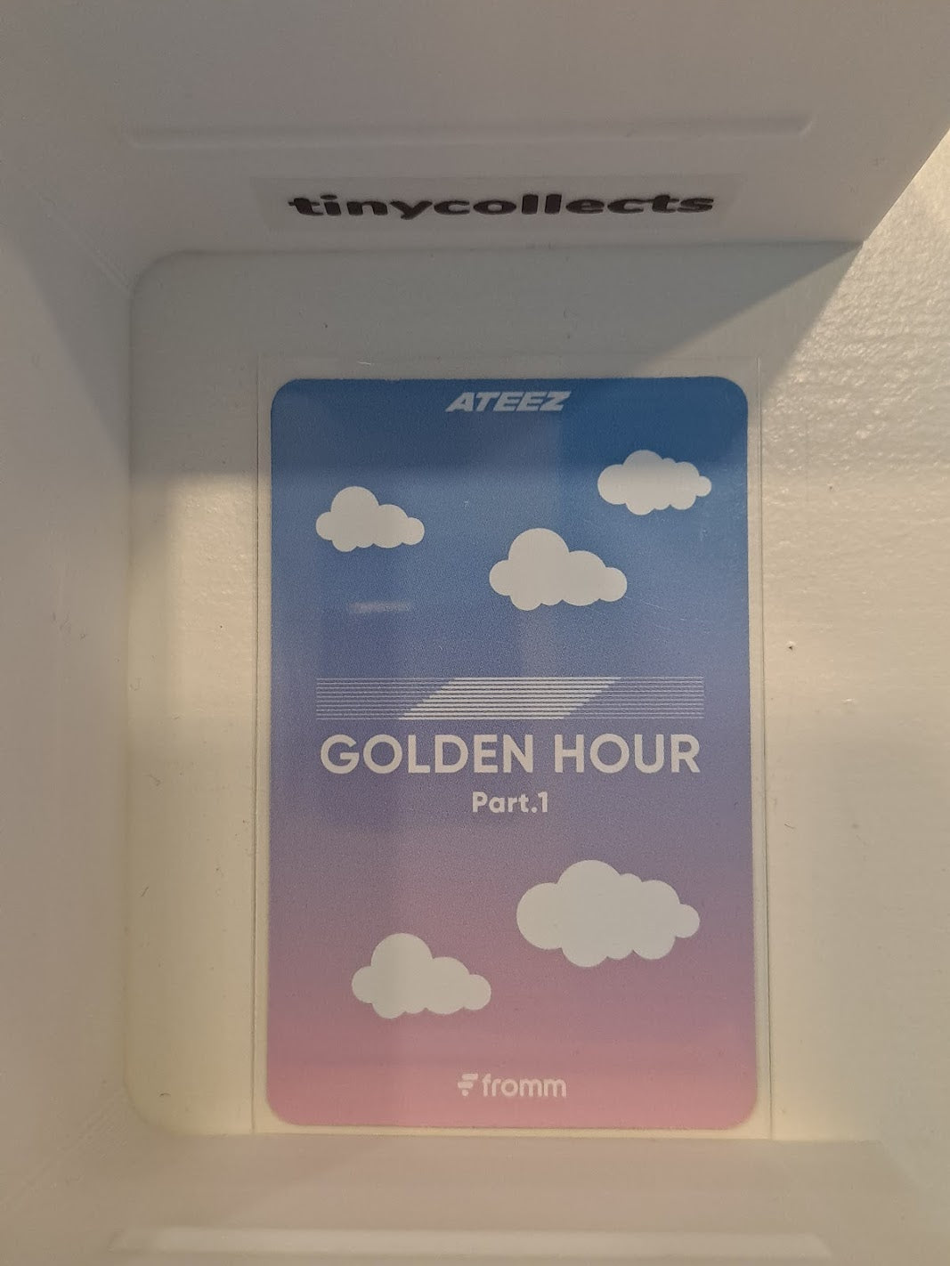 Jongho Fromm store 3.0 photo pob Golden Hour part 1 ATEEZ