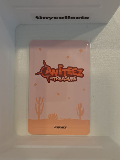 Yeosang trading card 2 Aniteez in Treasure ATEEZ