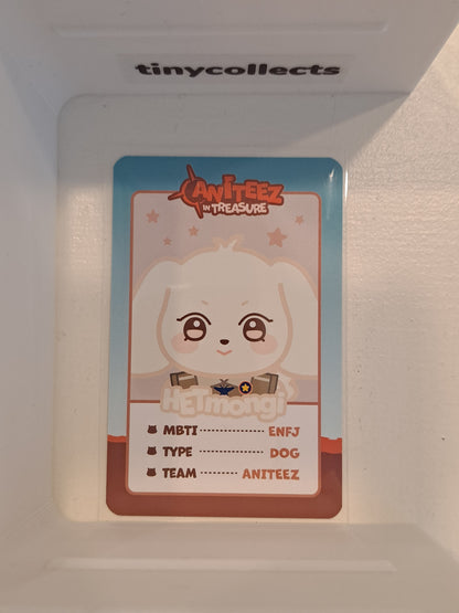 HETmongi trading card 8 Aniteez in Treasure ATEEZ
