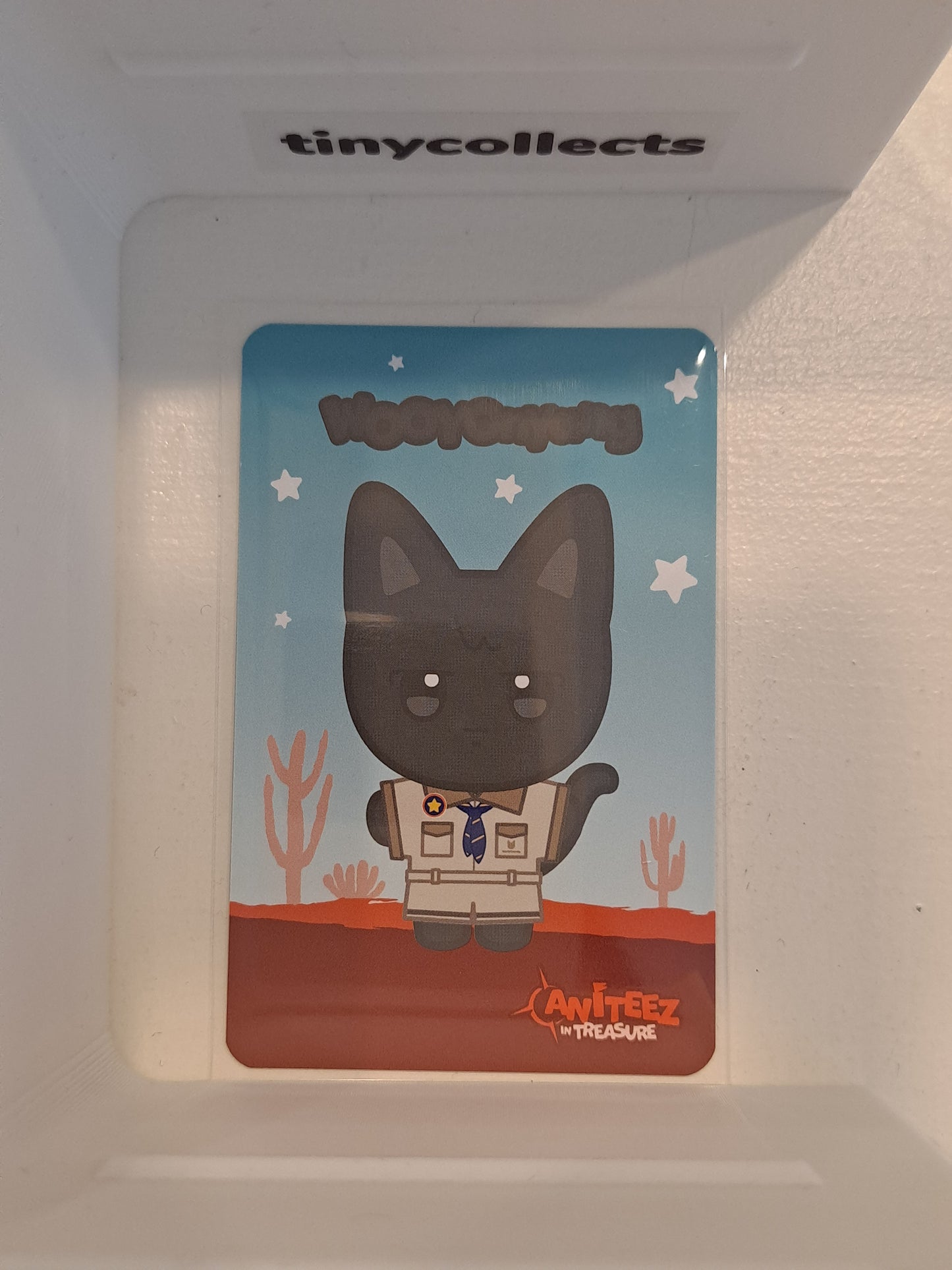 WOOYOnyang trading card 8 Aniteez in Treasure ATEEZ