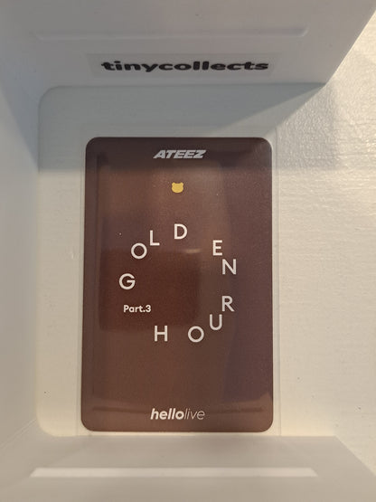 Jongho Hellolive 2.0 pob Golden Hour part 3 ATEEZ