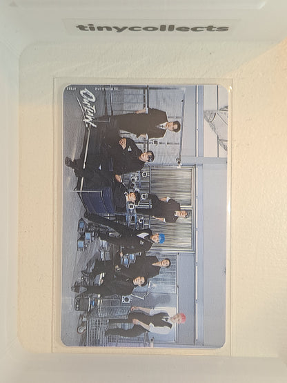 Wooyoung Kiosk Photocard Everline Pop-up Outlaw ATEEZ