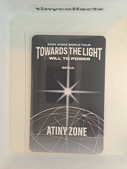 Yeosang Towards The Light in Seoul tour ATINY Zone ATEEZ