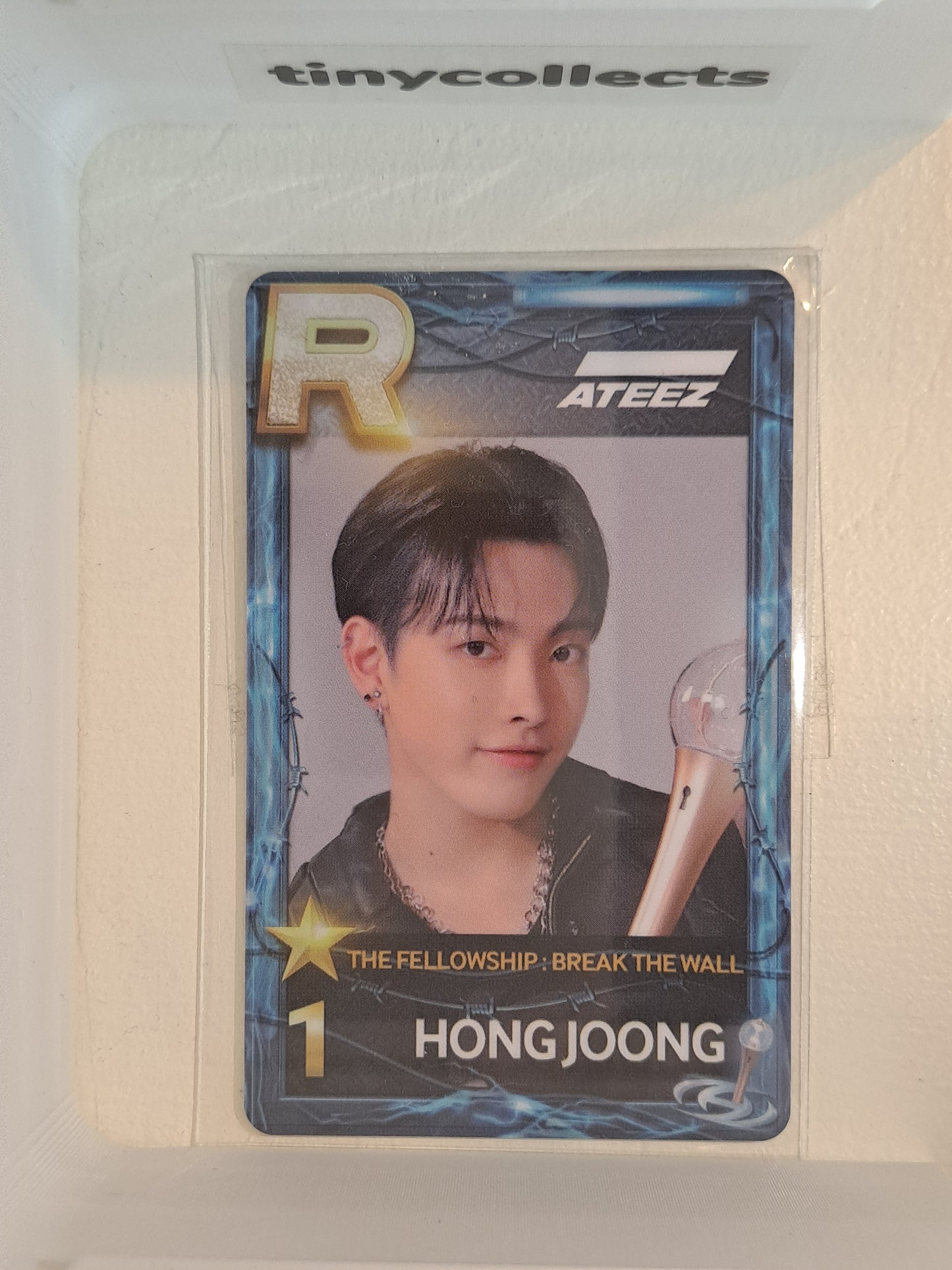 Hongjoong Superstar ATEEZ booth pc Break the Wall in Seoul tour ATEEZ