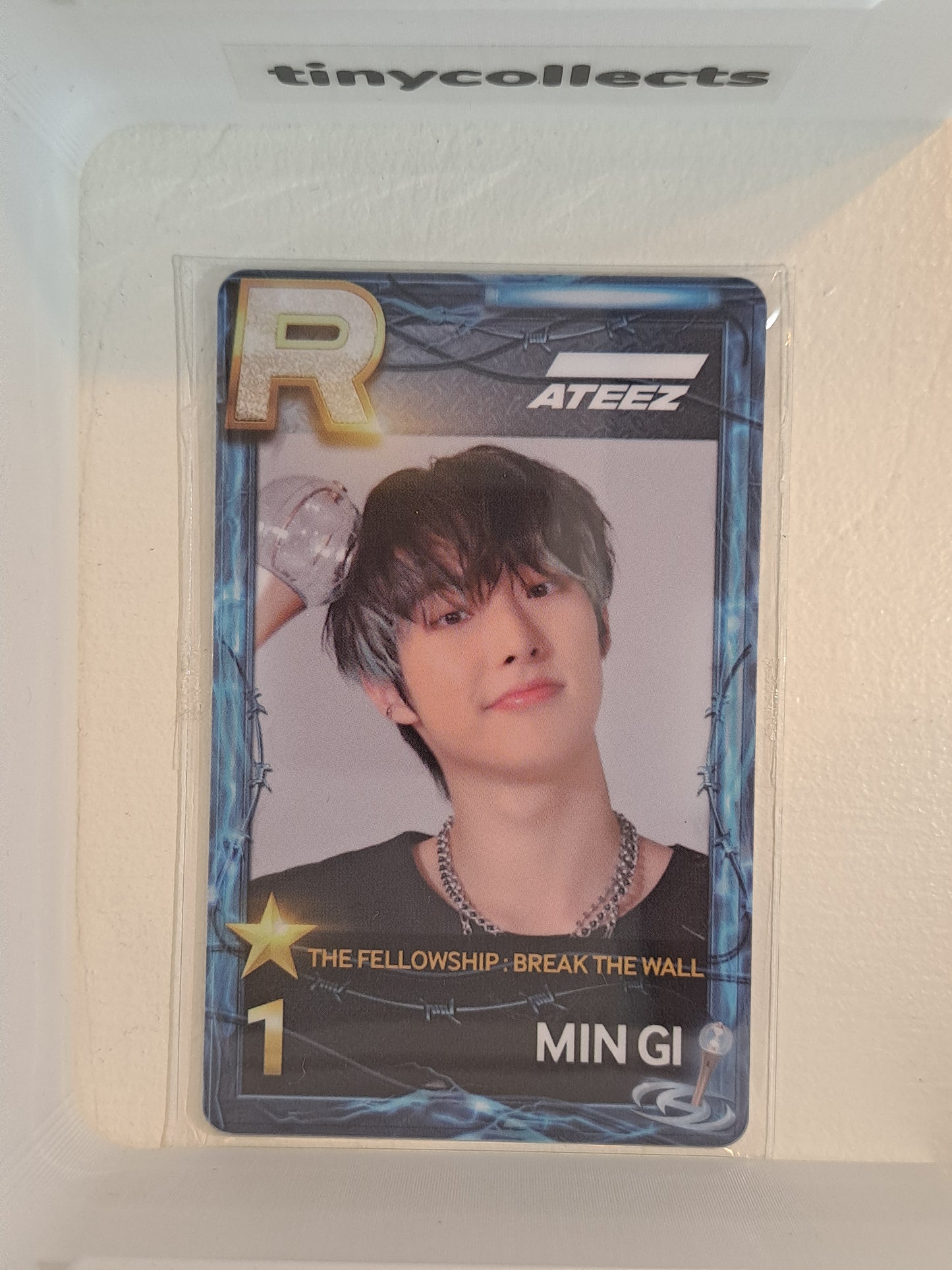 Mingi Superstar ATEEZ booth pc Break the Wall in Seoul tour ATEEZ