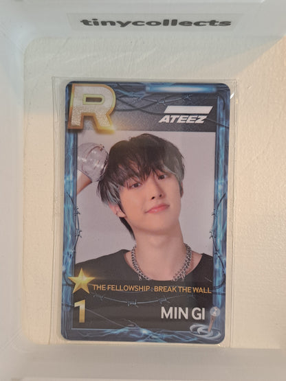 Mingi Superstar ATEEZ booth pc Break the Wall in Seoul tour ATEEZ