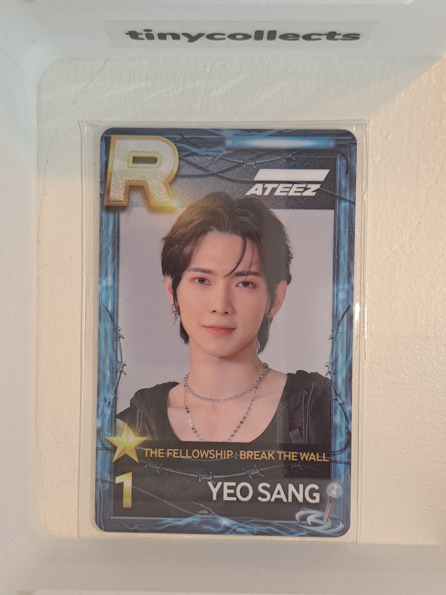 Yeosang Superstar ATEEZ booth pc Break the Wall in Seoul tour ATEEZ