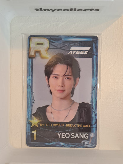 Yeosang Superstar ATEEZ booth pc Break the Wall in Seoul tour ATEEZ