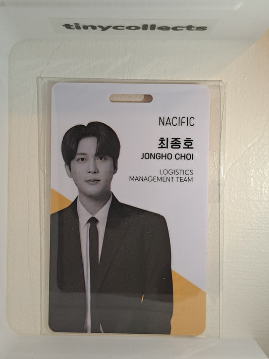 Jongho round 3 Nacific Office Nacific X ATEEZ collab