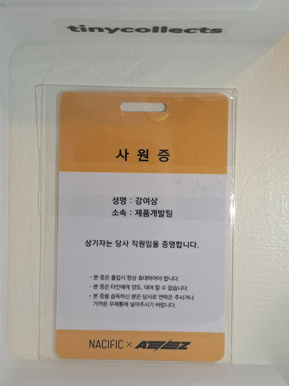 Yeosang round 3 Nacific Office Nacific X ATEEZ collab