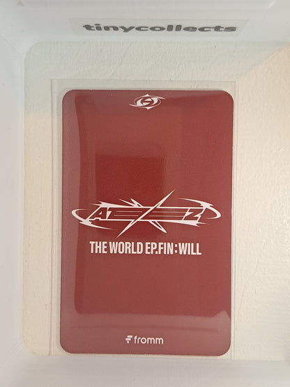 Yeosang Fromm 2.0 pob The World Ep. Fin: Will ATEEZ