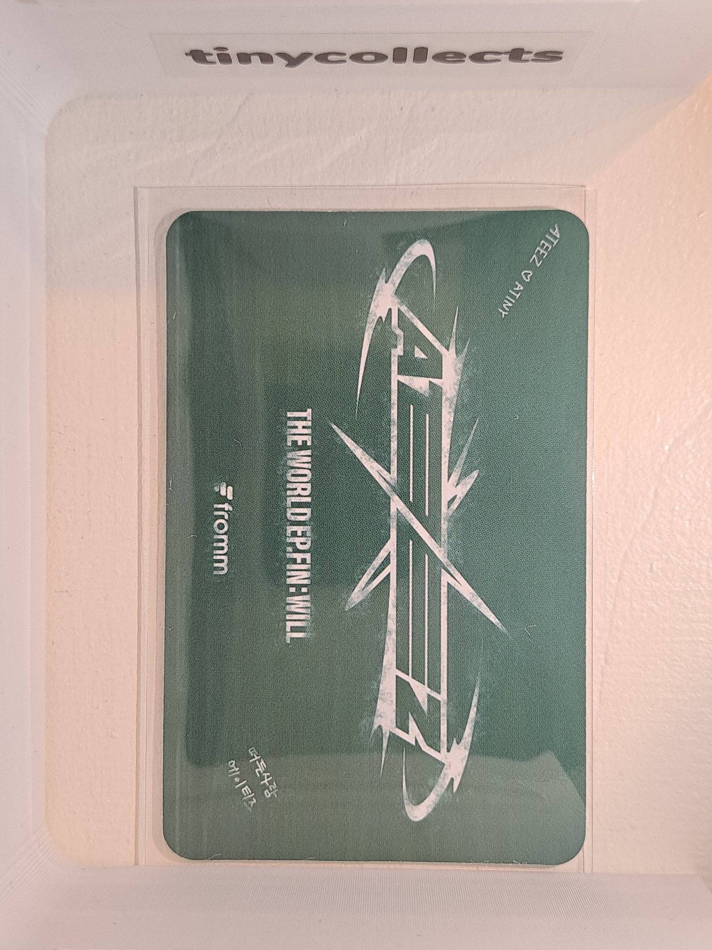 Yunho Fromm store 3.0 The World Ep. Fin: Will ATEEZ