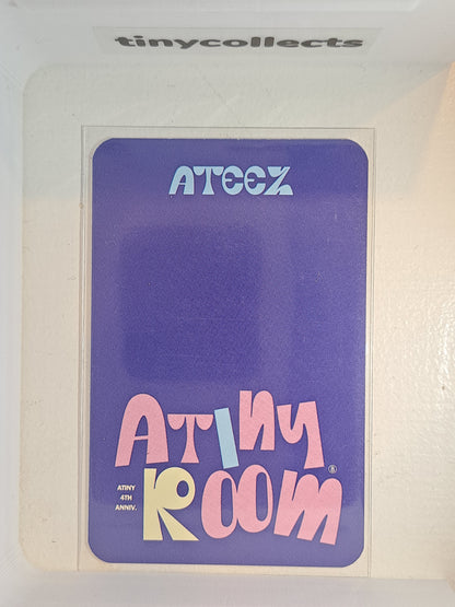 Jongho Atiny Room pop-up trading card 3 ATEEZ