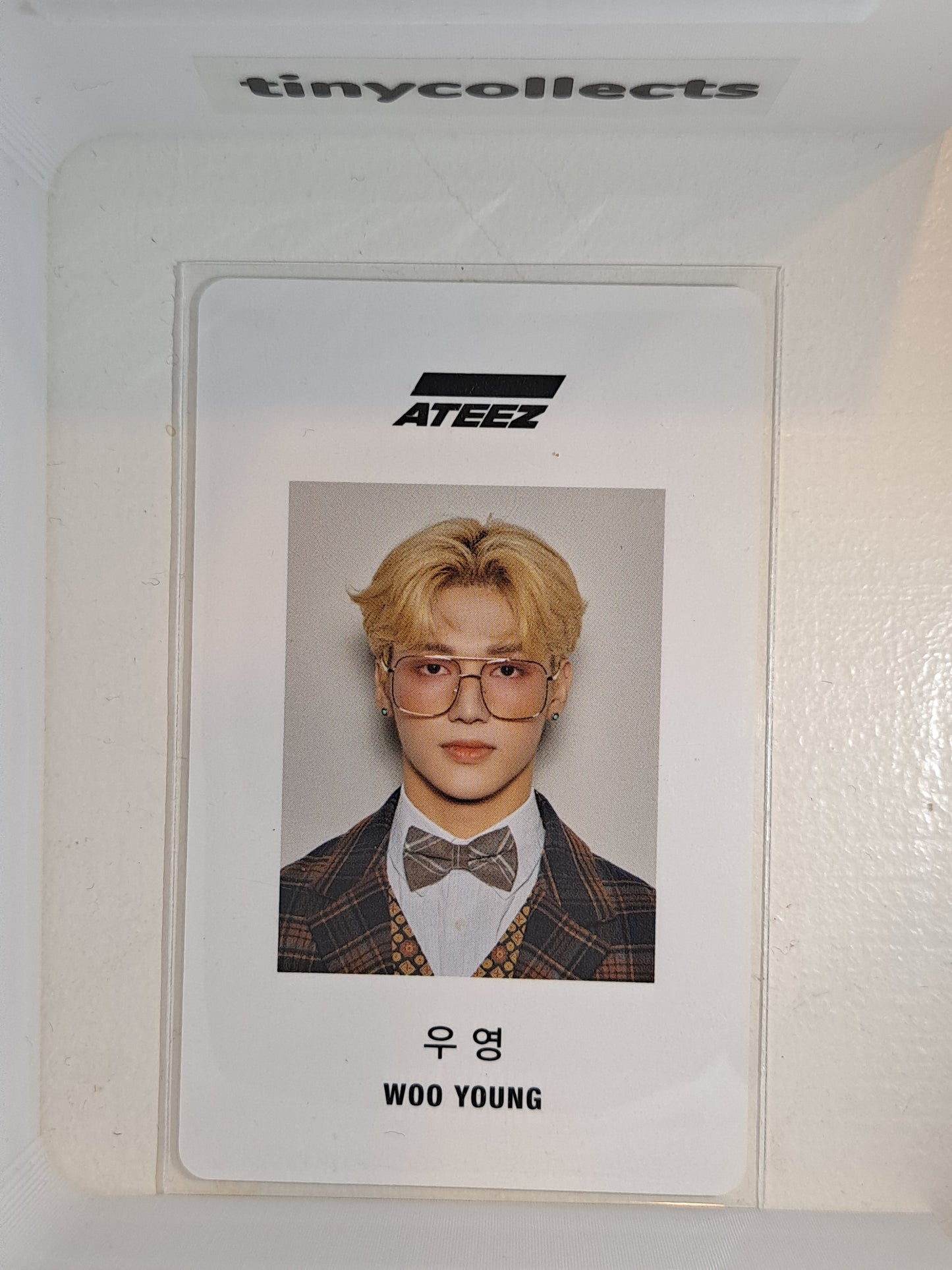 Wooyoung 2020 Season's Greetings ID card