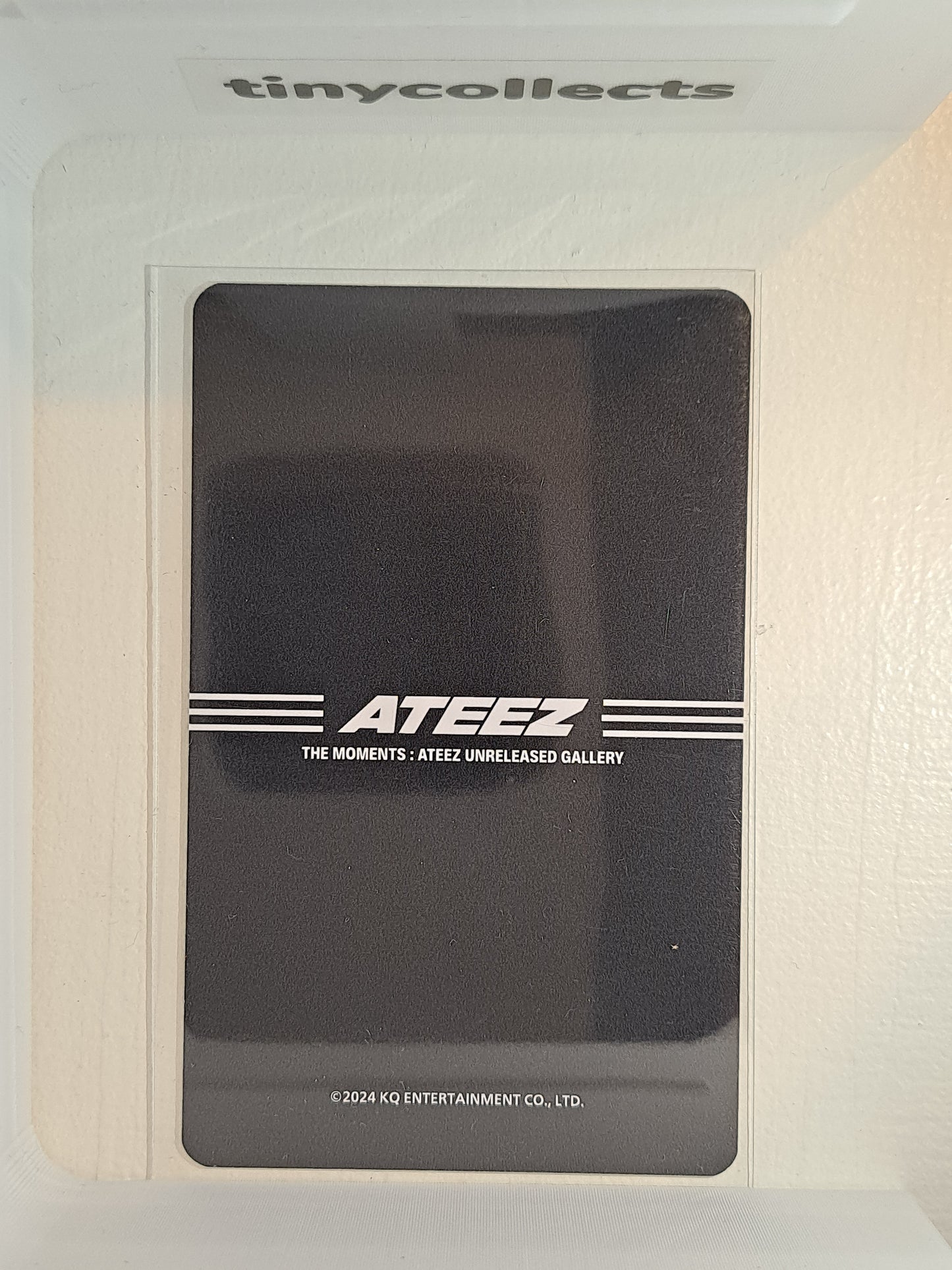 Yunho Trading card  The Moments: ATEEZ Unreleased Gallery pop-up ATEEZ