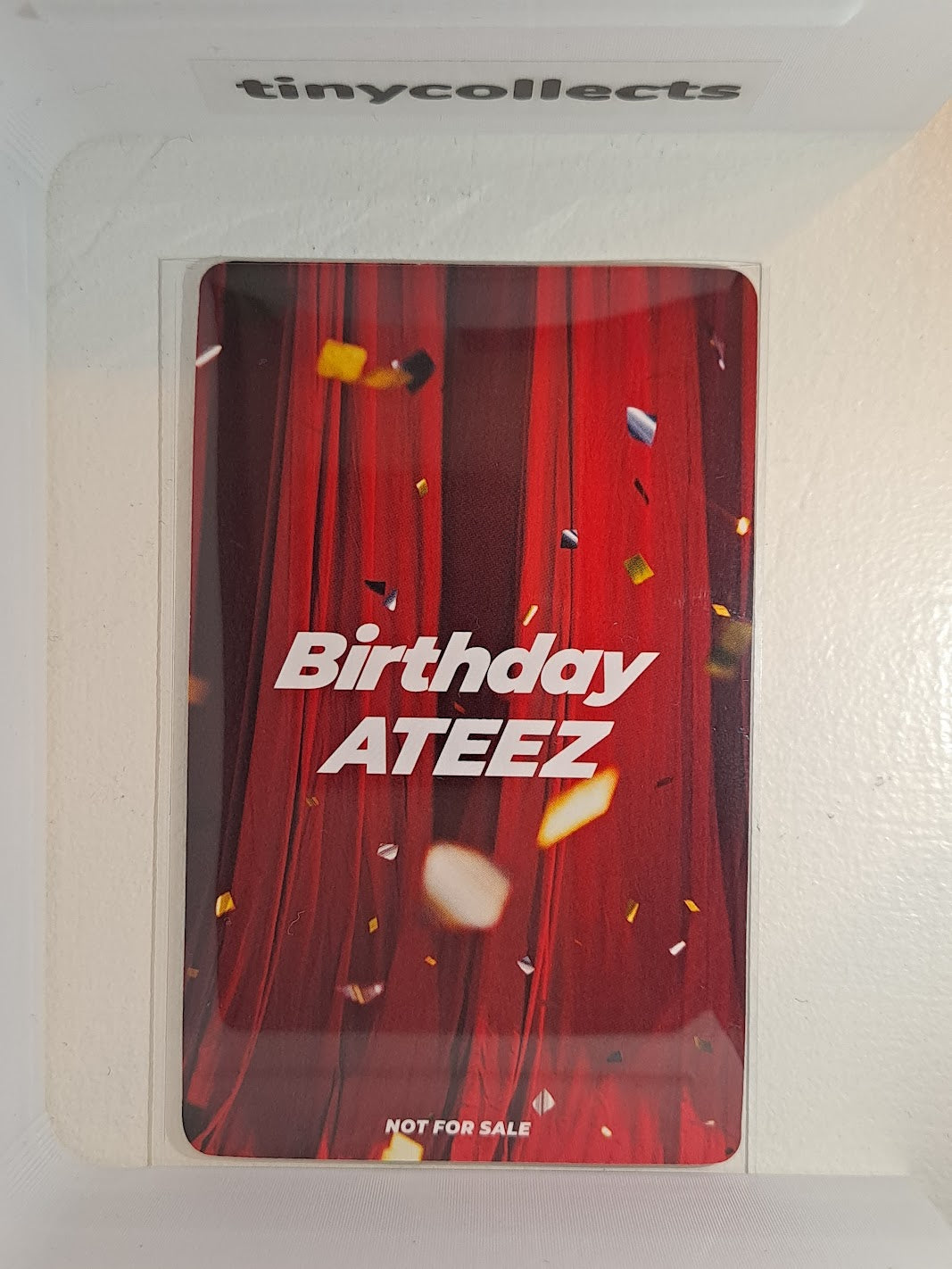 Yeosang Universal Music Store Lucky Draw LD Birthday ATEEZ