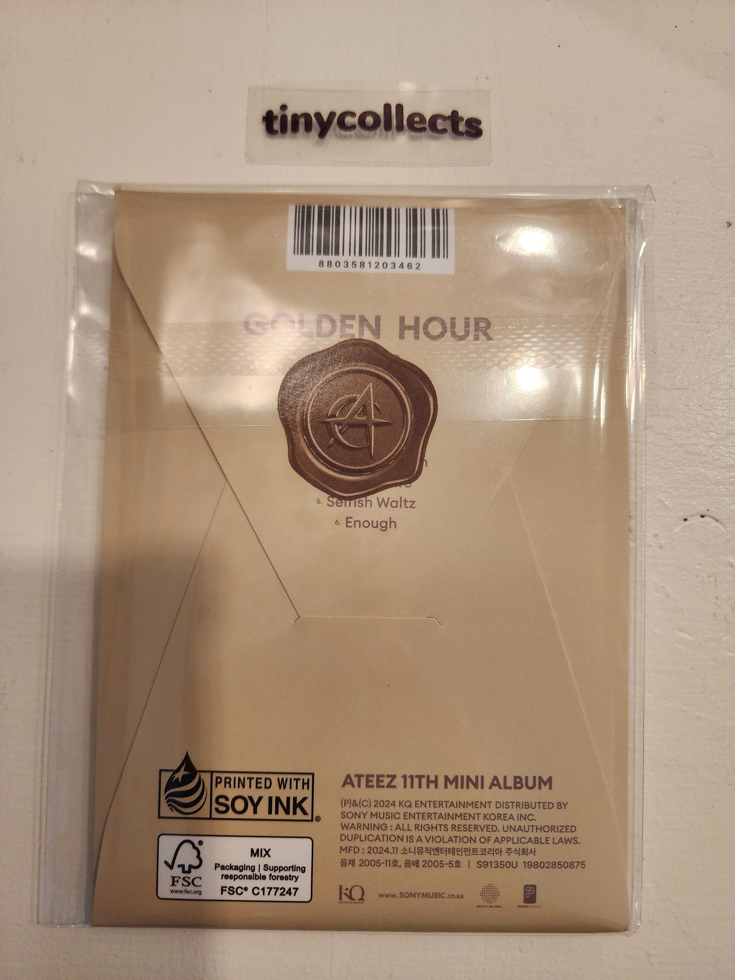 Golden Hour Part 2 poca album (choose version)