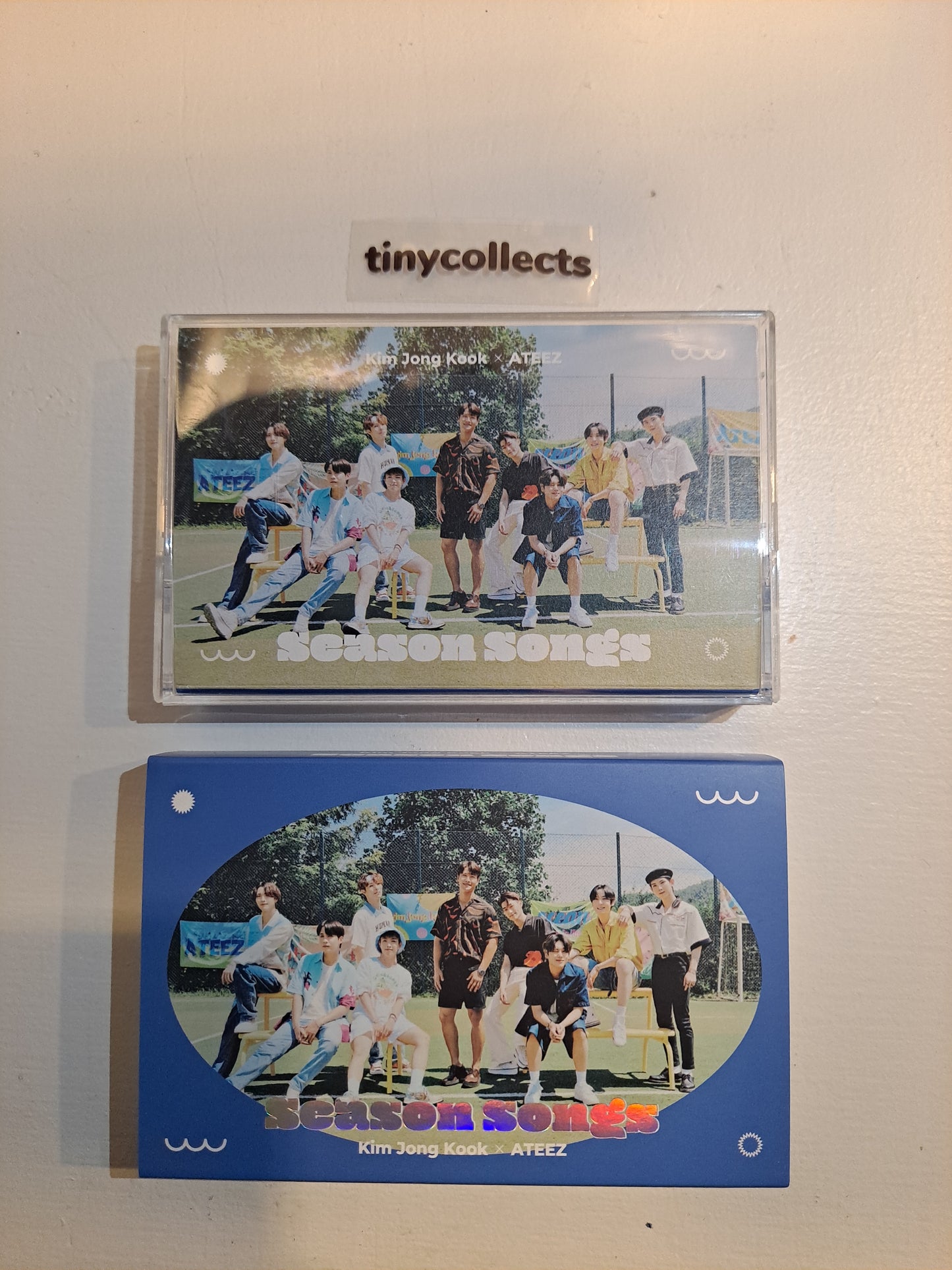 Season Songs Kim Jongkook X ATEEZ collab USB album unsealed