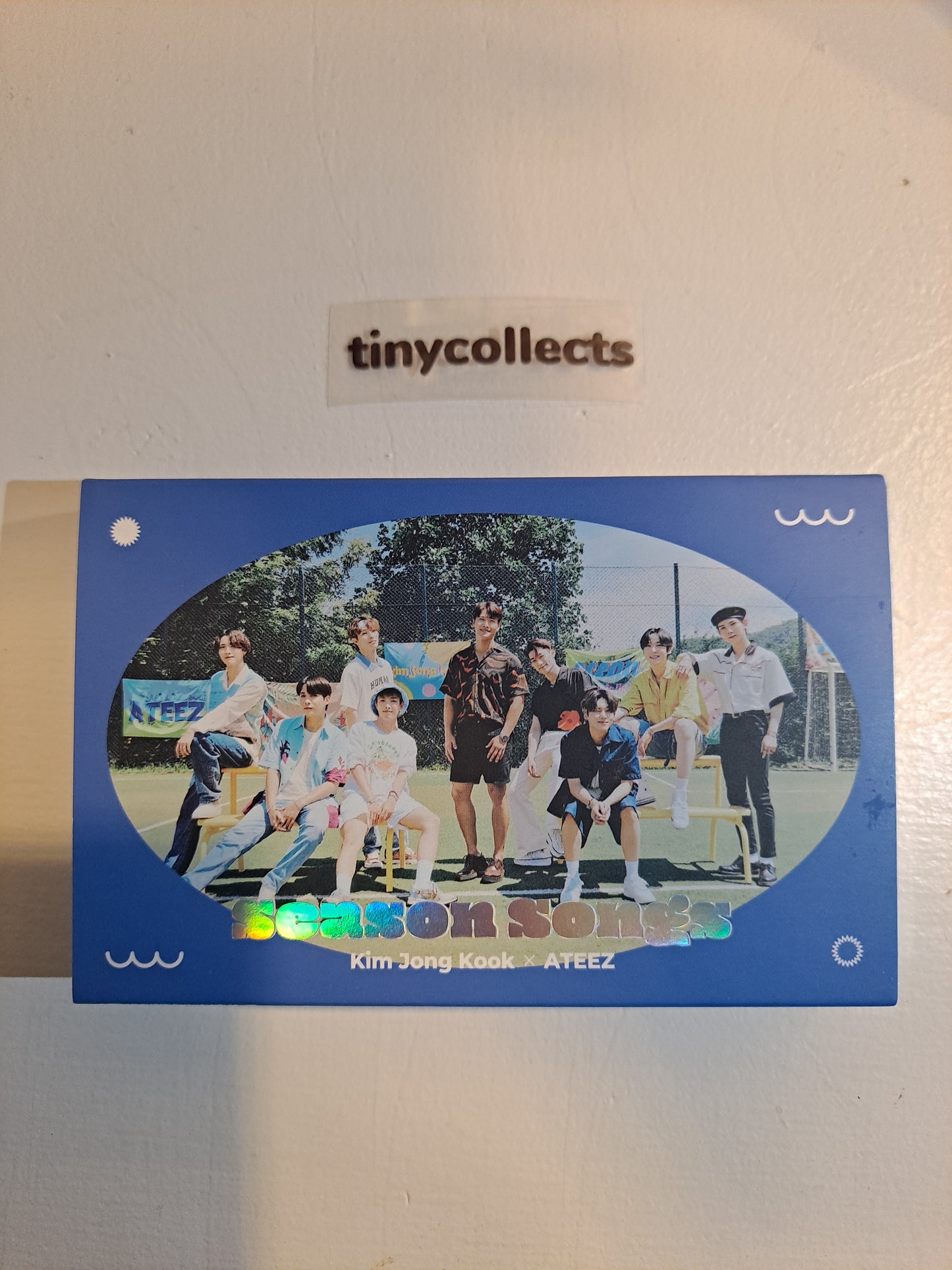 Season Songs Kim Jongkook X ATEEZ collab USB album unsealed
