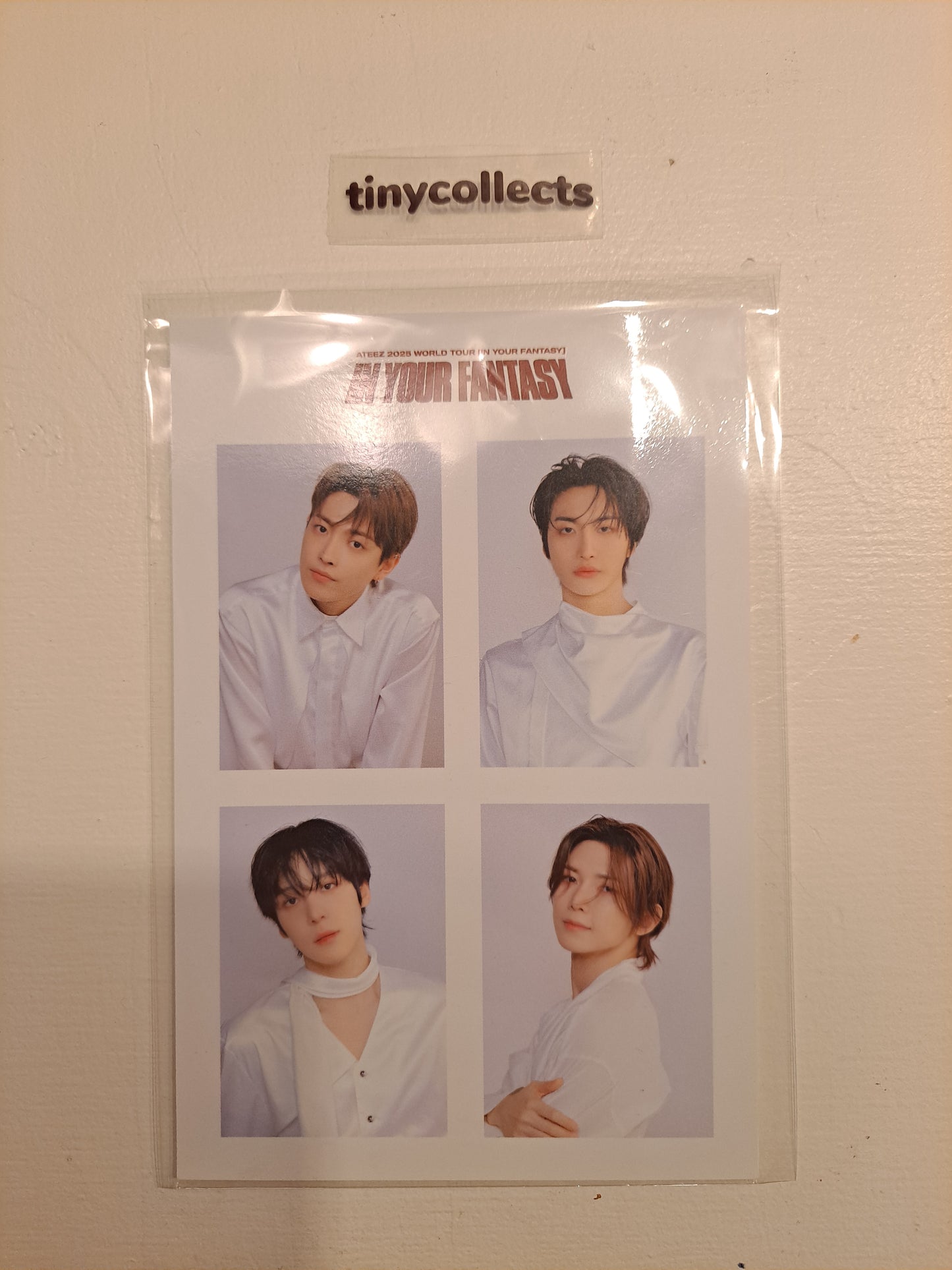 Hyung-line 4-cut soundcheck In Your Fantasy tour Incheon