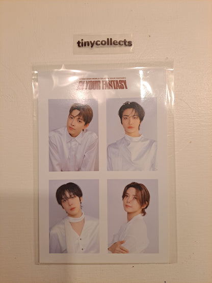 Hyung-line 4-cut soundcheck In Your Fantasy tour Incheon